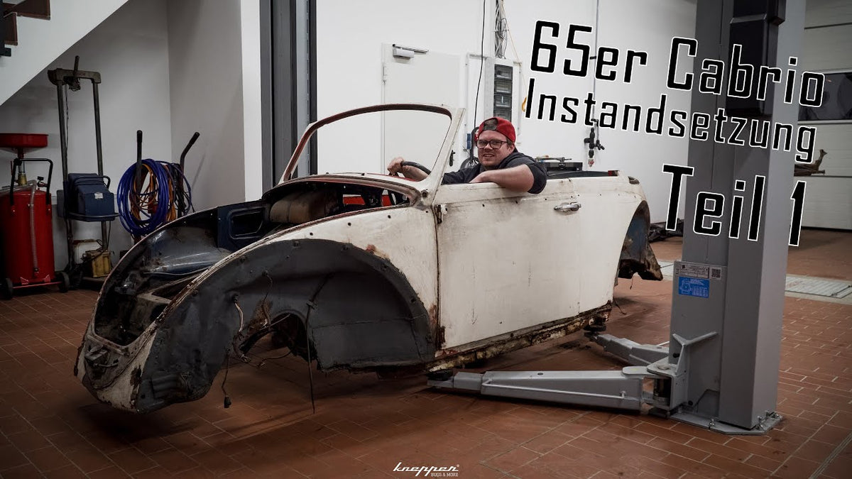 VW Käfer Cabrio (Bj. 1965) instand setzen: Was bei einem frühen Cabrio wirklich zu tun ist