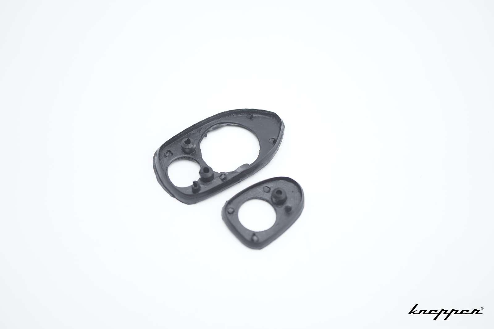 VW Käfer Unterlage für Haubengriff vorne, Set, ab Bj. 08/67, schwarz