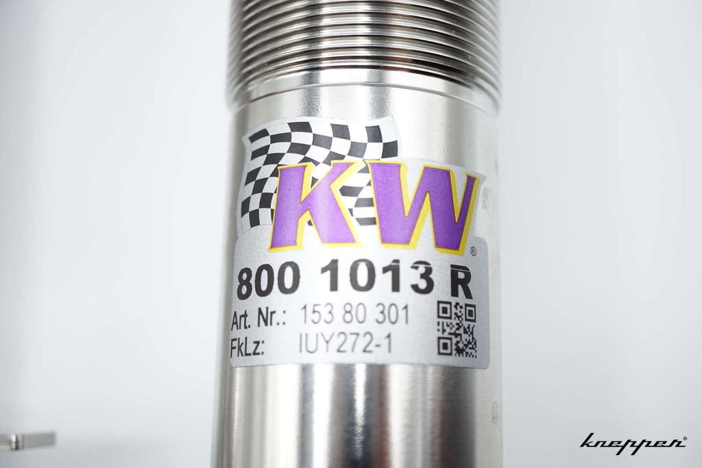 KW Inox Gewindefahrwerk vorne für Käfer,3-Punkt, Variante 2
