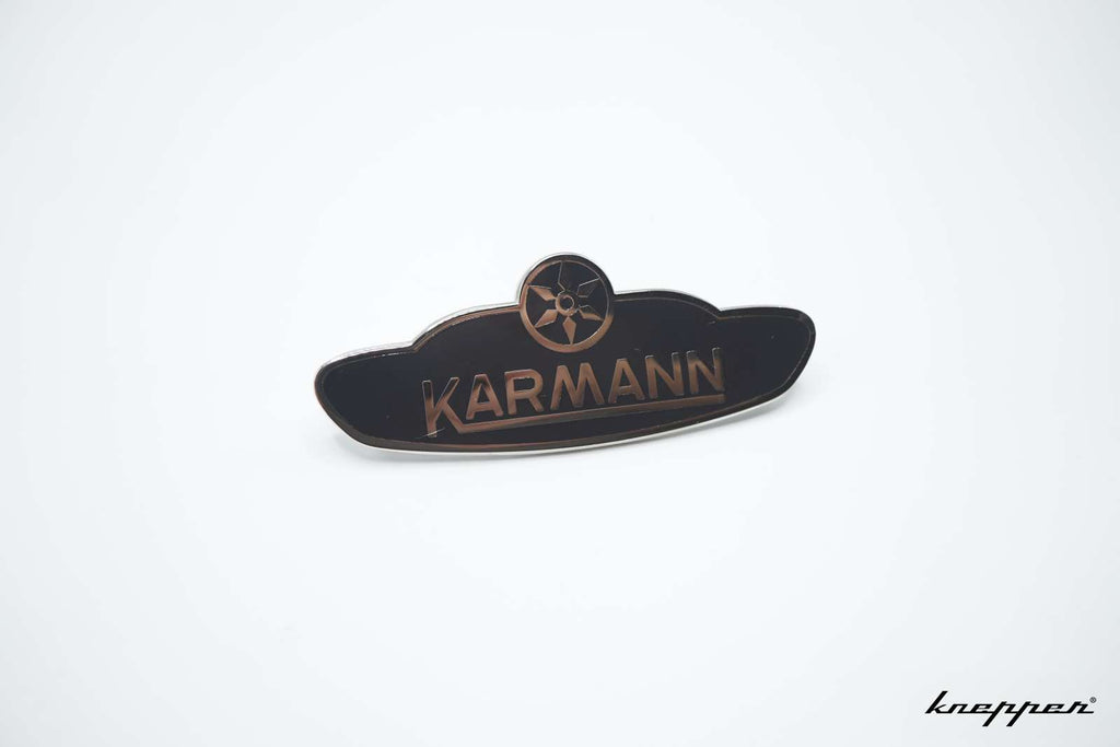 VW Käfer Cabrio Karmann Emblem am Seitenteil, ab Bj. 08/60