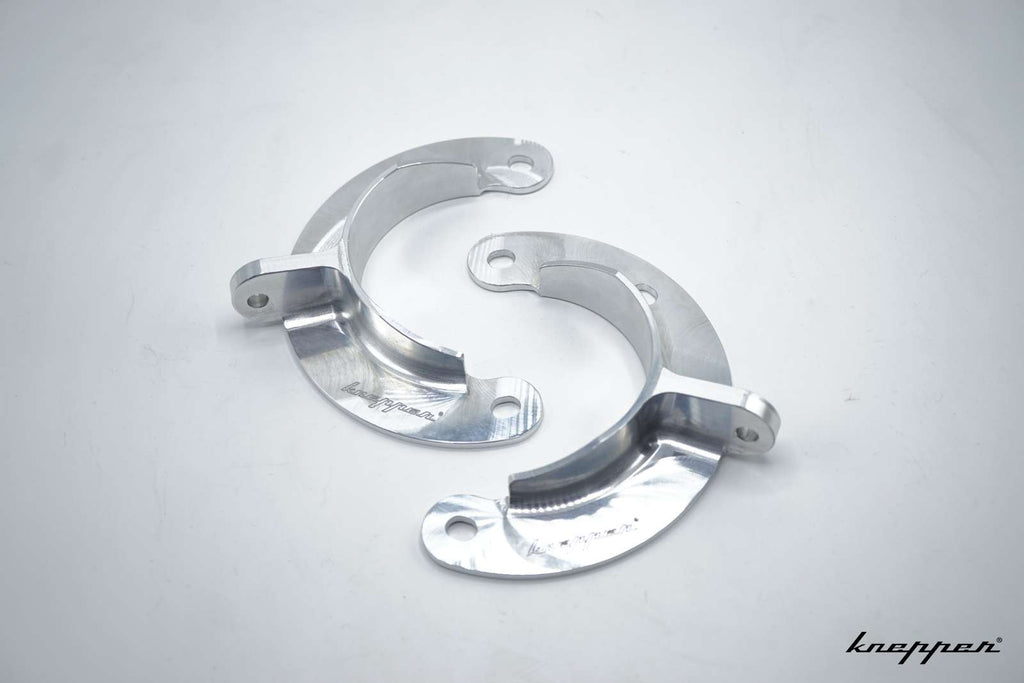 VW Käfer 1302 / 1303 Alu Halter für Domstrebe, Paar