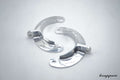 VW Käfer 1302 / 1303 Alu Halter für Domstrebe, Paar