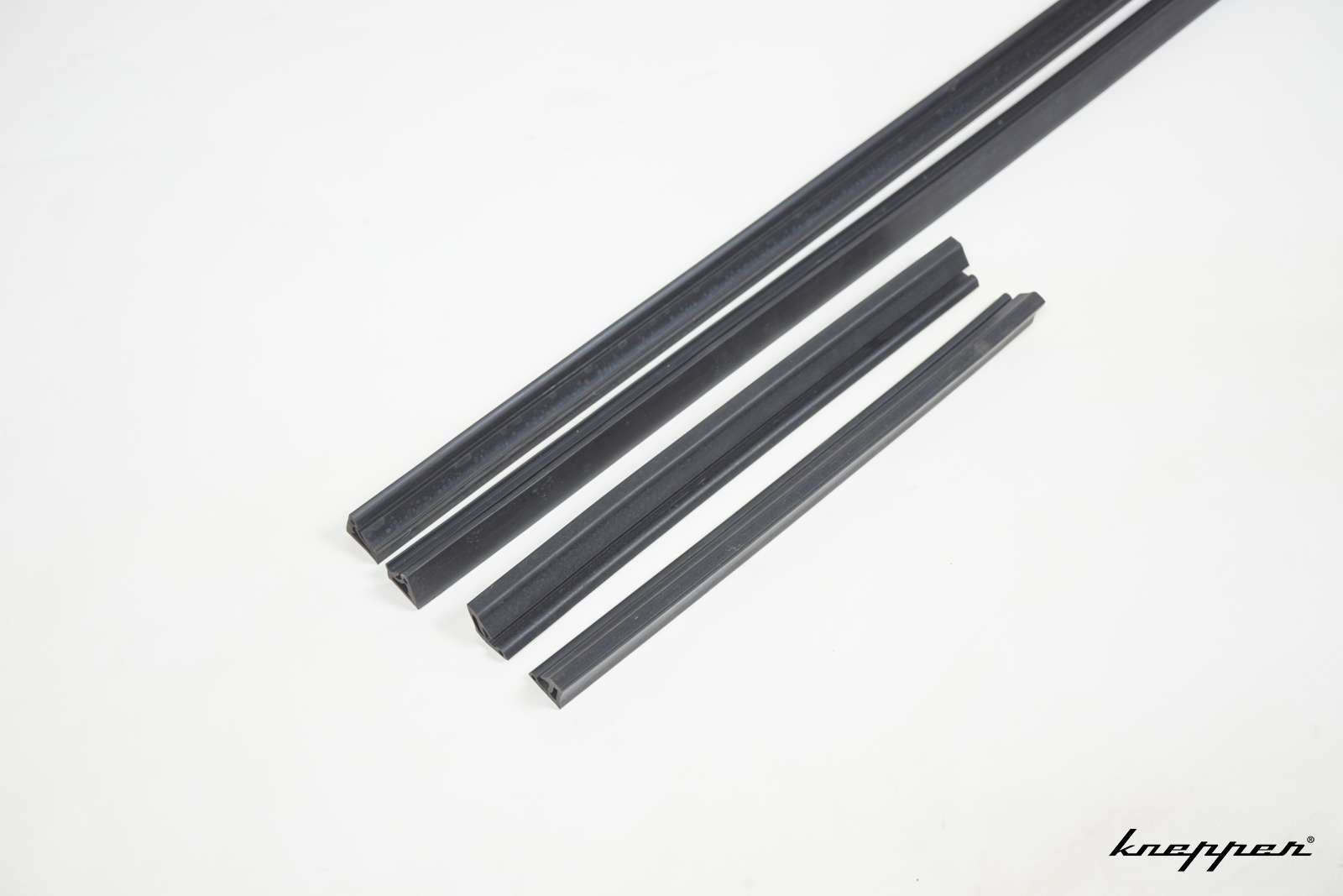 VW Käfer Cabrio Verdeckdichtung zwischen Dach und Türfenster, ab Bj. 08/64, Set, Top Qualität