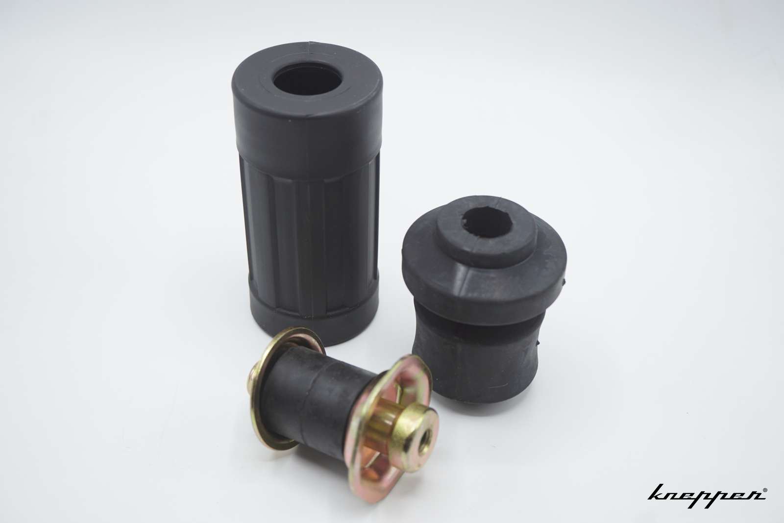 VW Käfer Befestigungssatz für Stoßdämpfer, Serie und Bilstein B6, ab bj. 08/65 (kein 1302/1303)