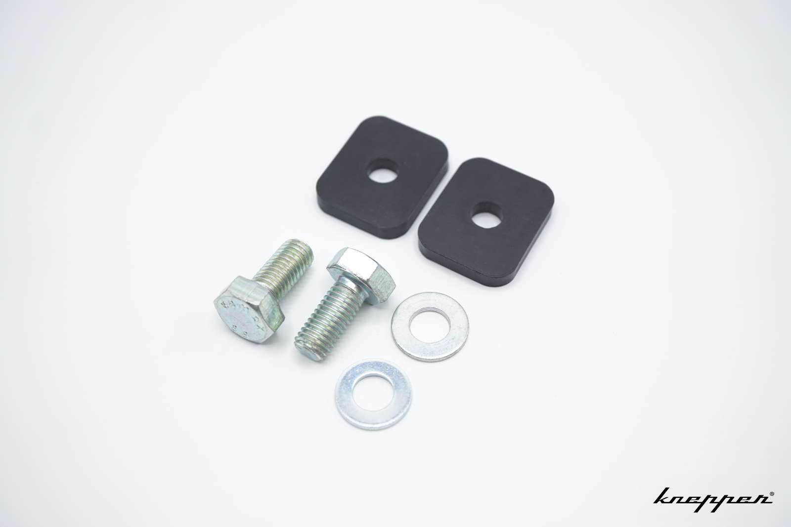 VW Käfer Gummi mit Schraube für Aufbaustütze am Kofferraumboden, Set