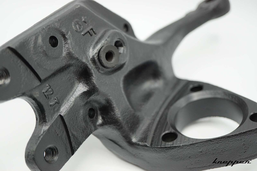 VW Käfer Scheibenbremsachsschenkel, schwarz, 3-Punkt