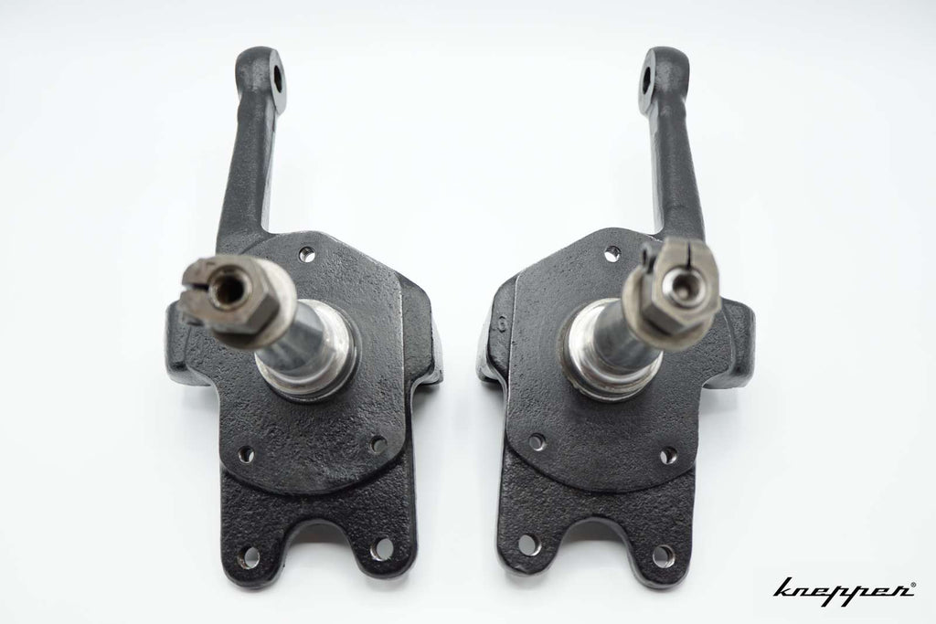 VW Käfer Scheibenbremsachsschenkel, schwarz, 2-Punkt