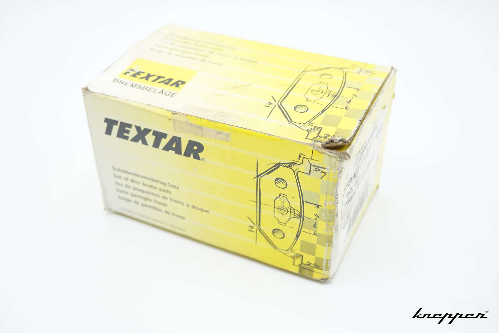 TEXTAR 21402 175 0 4 t 4045 Porsche  911, 928, 968 Audi RS2 Bremsbeläge, VA, Neu