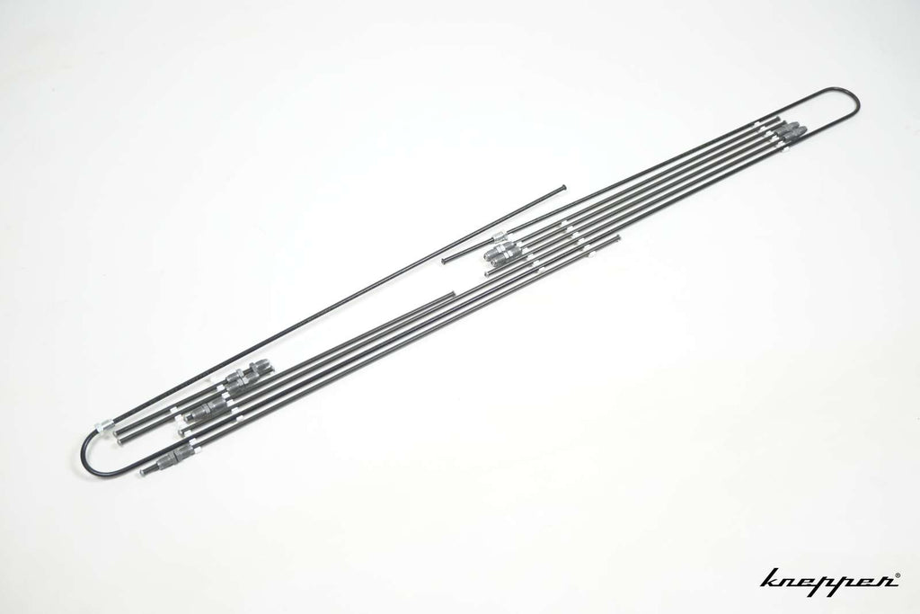 VW Käfer 1303 Bremsleitungssatz, ab Bj. 08/73, für Trommelbremse