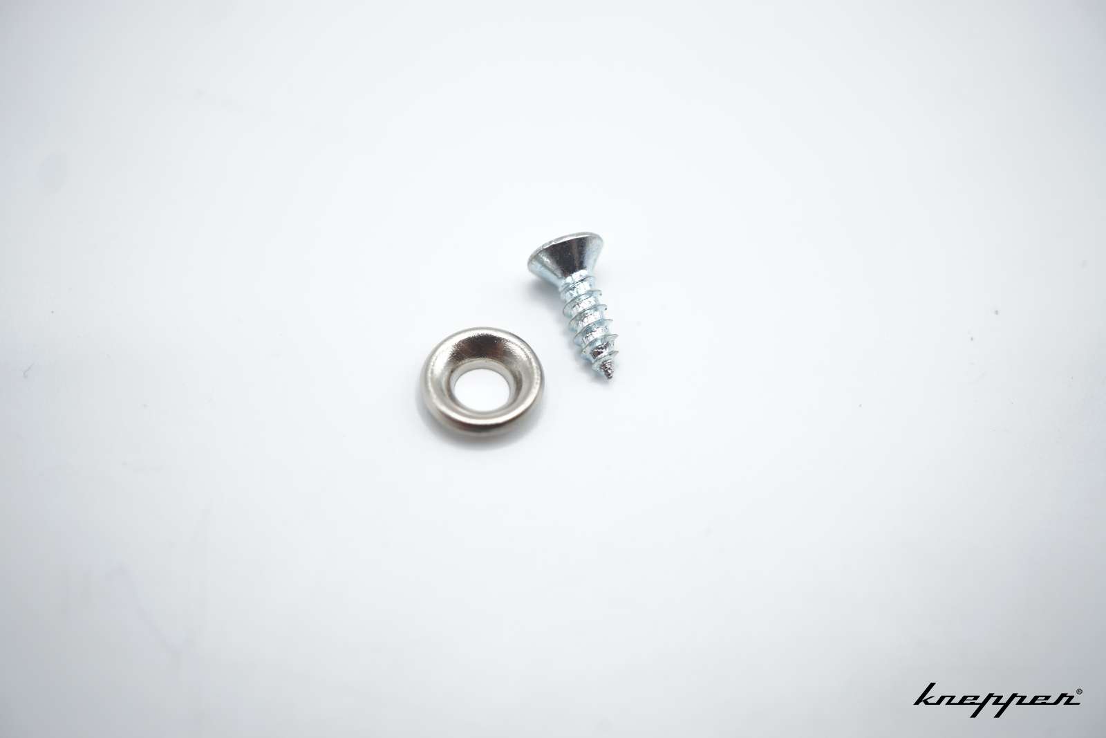 VW Käfer Cabrio Schraube mit Rosette für Abschlussgummis, Set