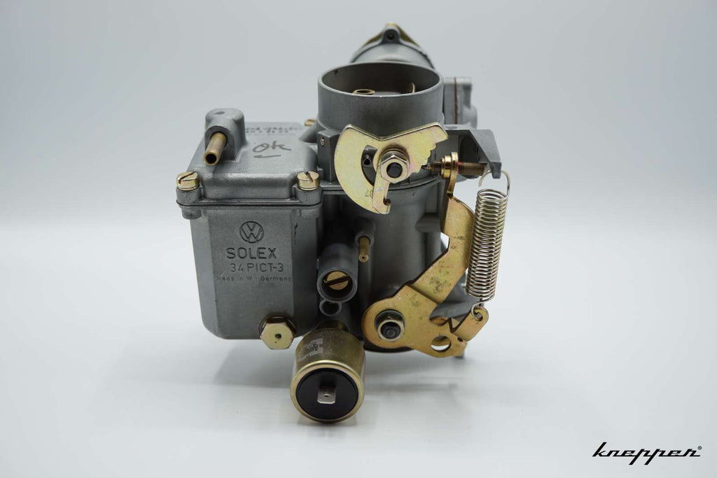 VW Käfer Solex 34 PICT-3 Vergaser, 39 mm, mit Ansauggeweih, überholt