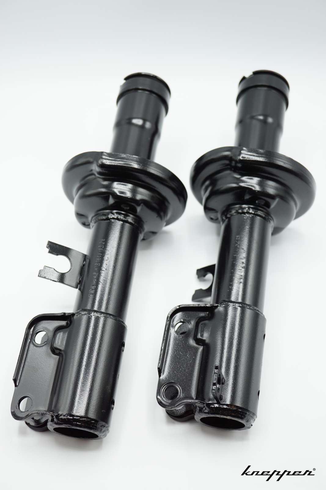 VW Käfer 2-Punkt Federbeine 52mm, schwarz, Paar