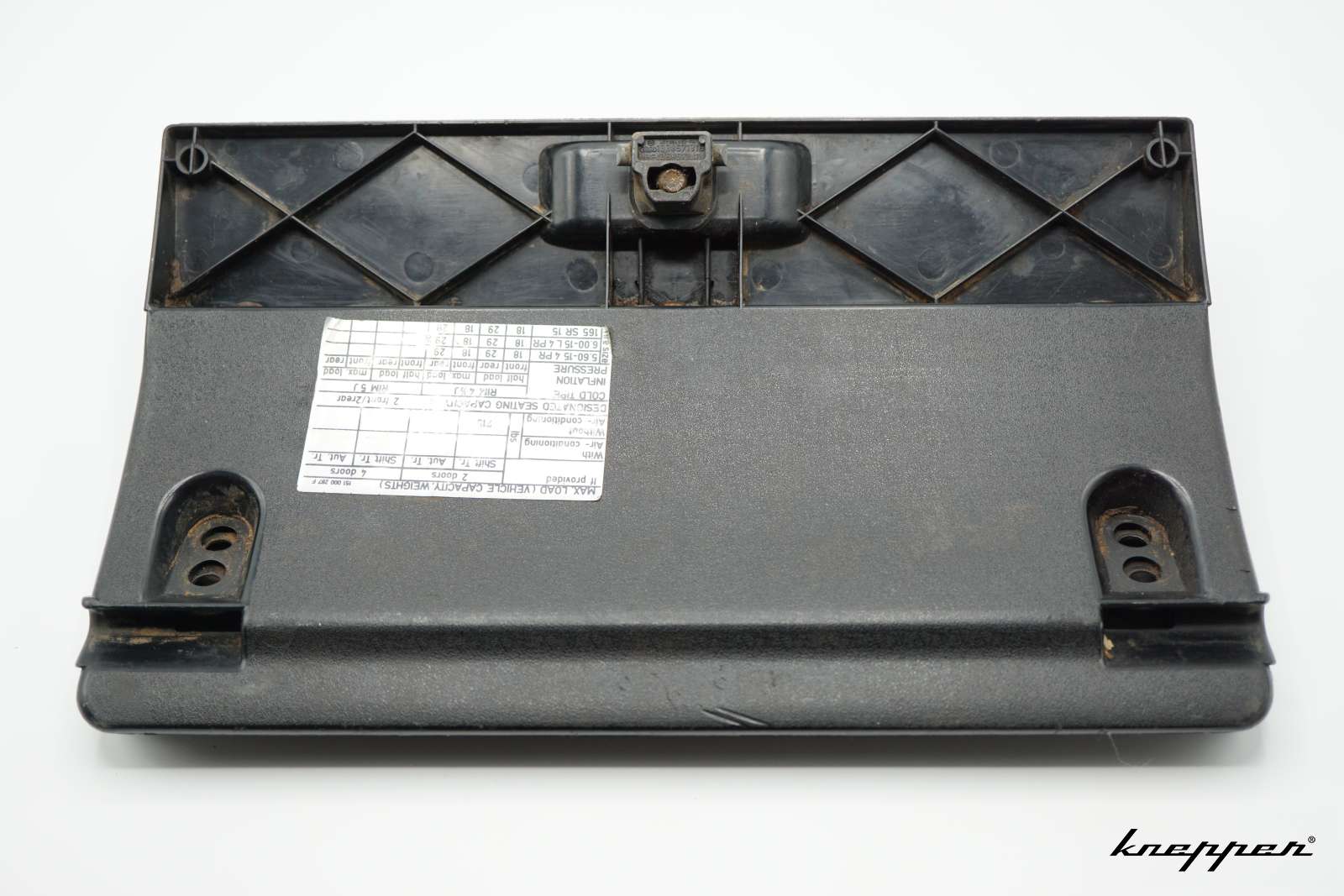 VW Käfer 1303 Handschuhfachdeckel, ab BJ. 08/73, Holzoptik, gebraucht