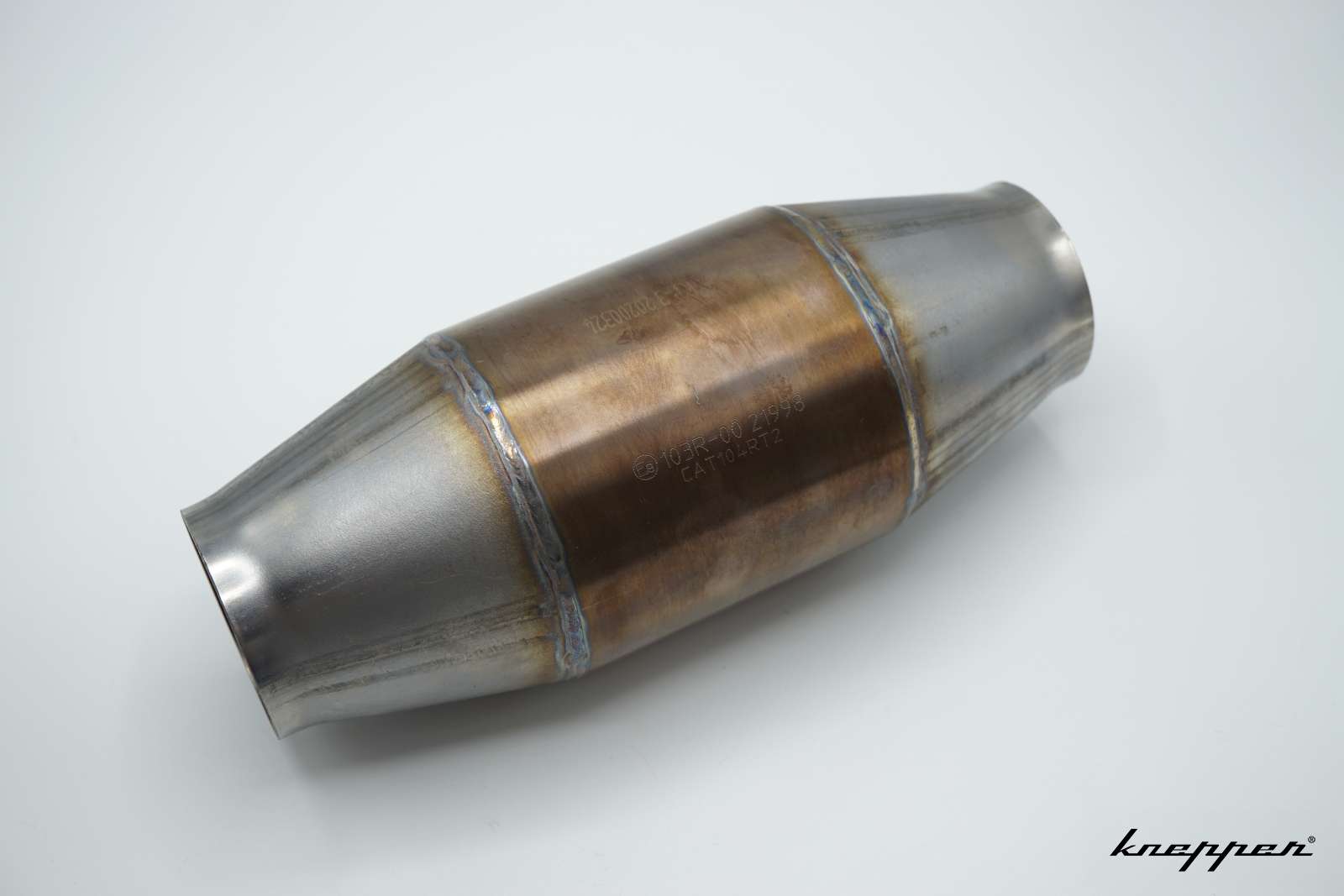 Katalysator 200 Zellen mit E-Prüfzeichen, 63,5mm