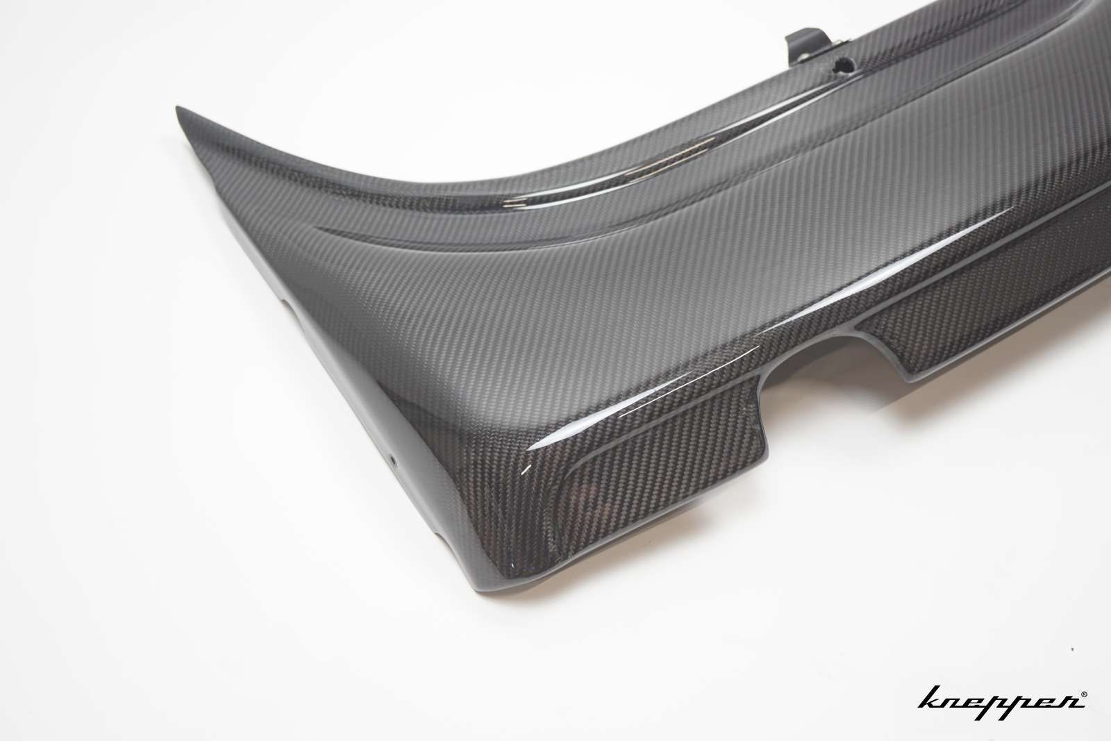 VW Käfer Heckabschlussblech gewölbt, Carbon