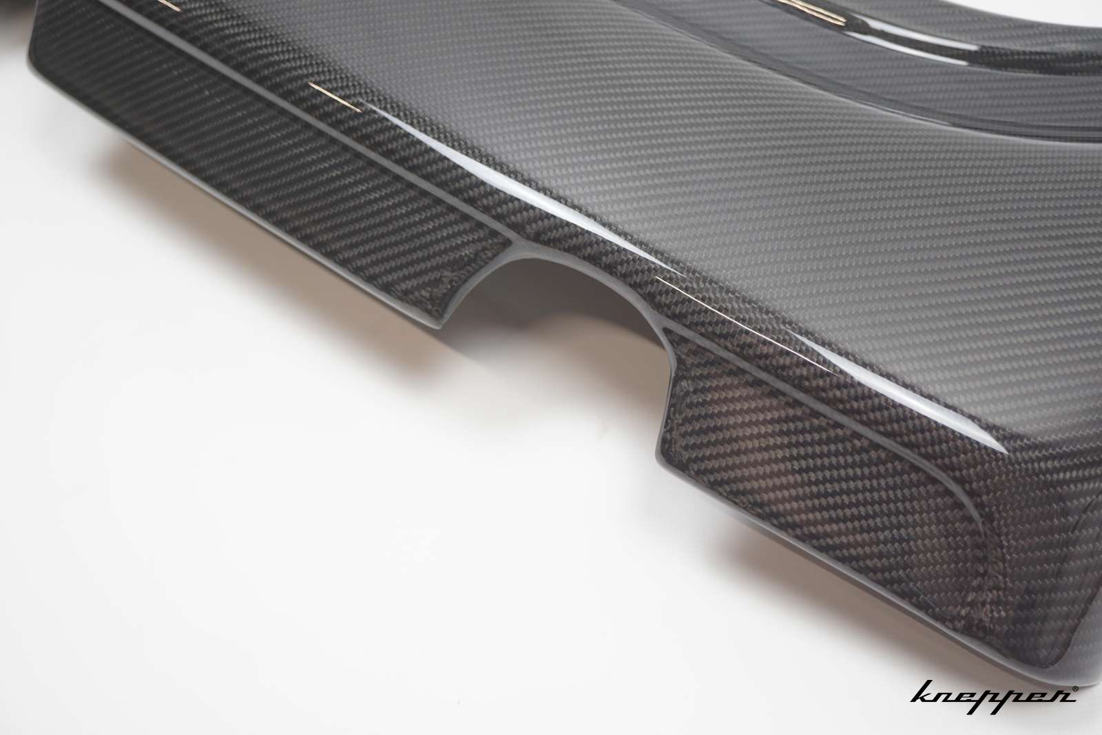 VW Käfer Heckabschlussblech gewölbt, Carbon