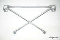 VW Käfer 1302 / 1303 Kreuzdomstrebe Federbeinabstützung aus Aluminium
