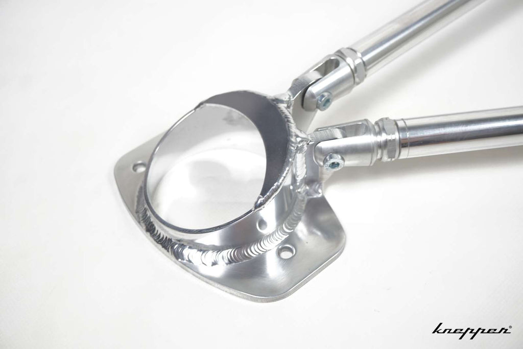 VW Käfer 1302 / 1303 Kreuzdomstrebe Federbeinabstützung aus Aluminium