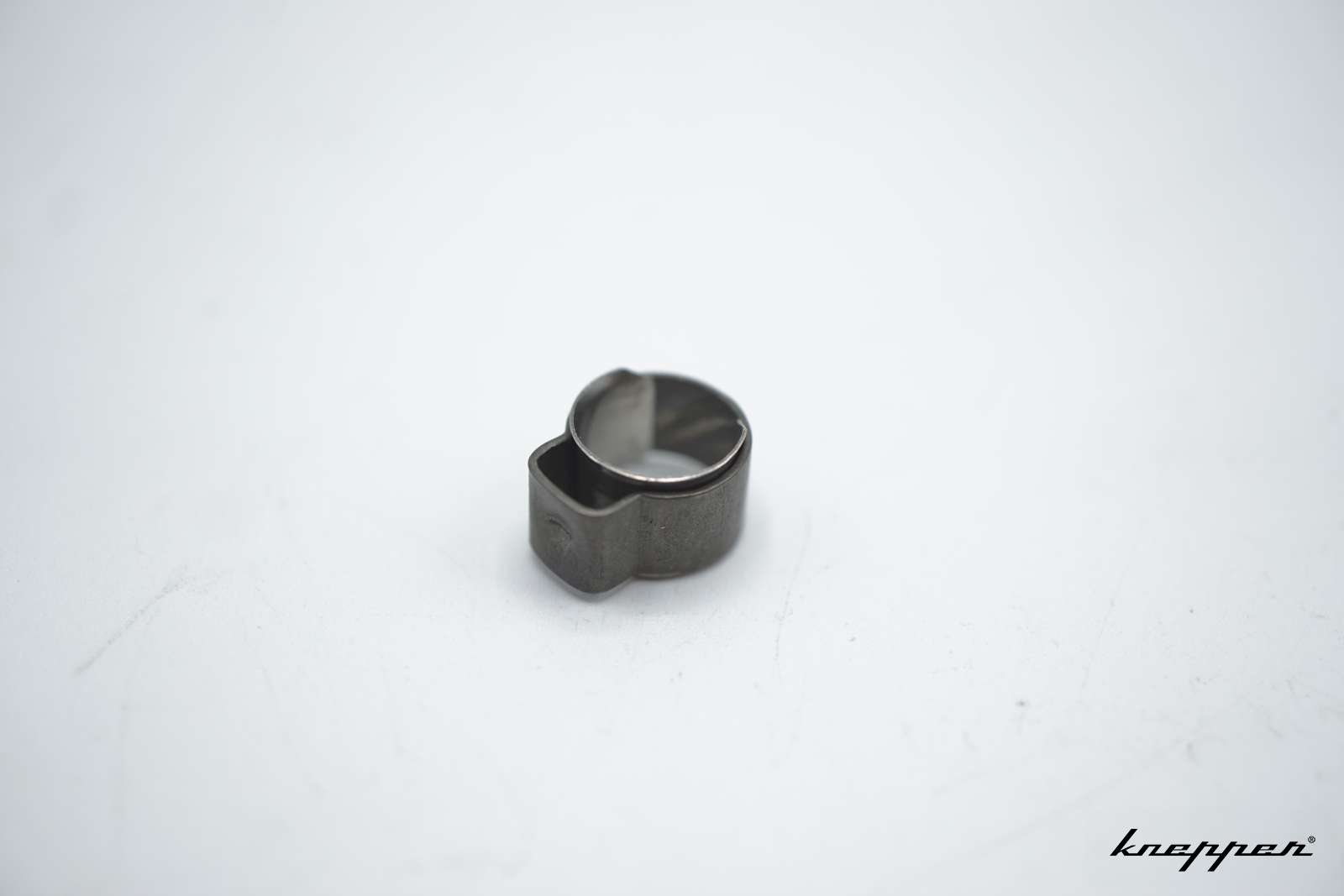 Edelstahl Einohr-Schelle, 9mm