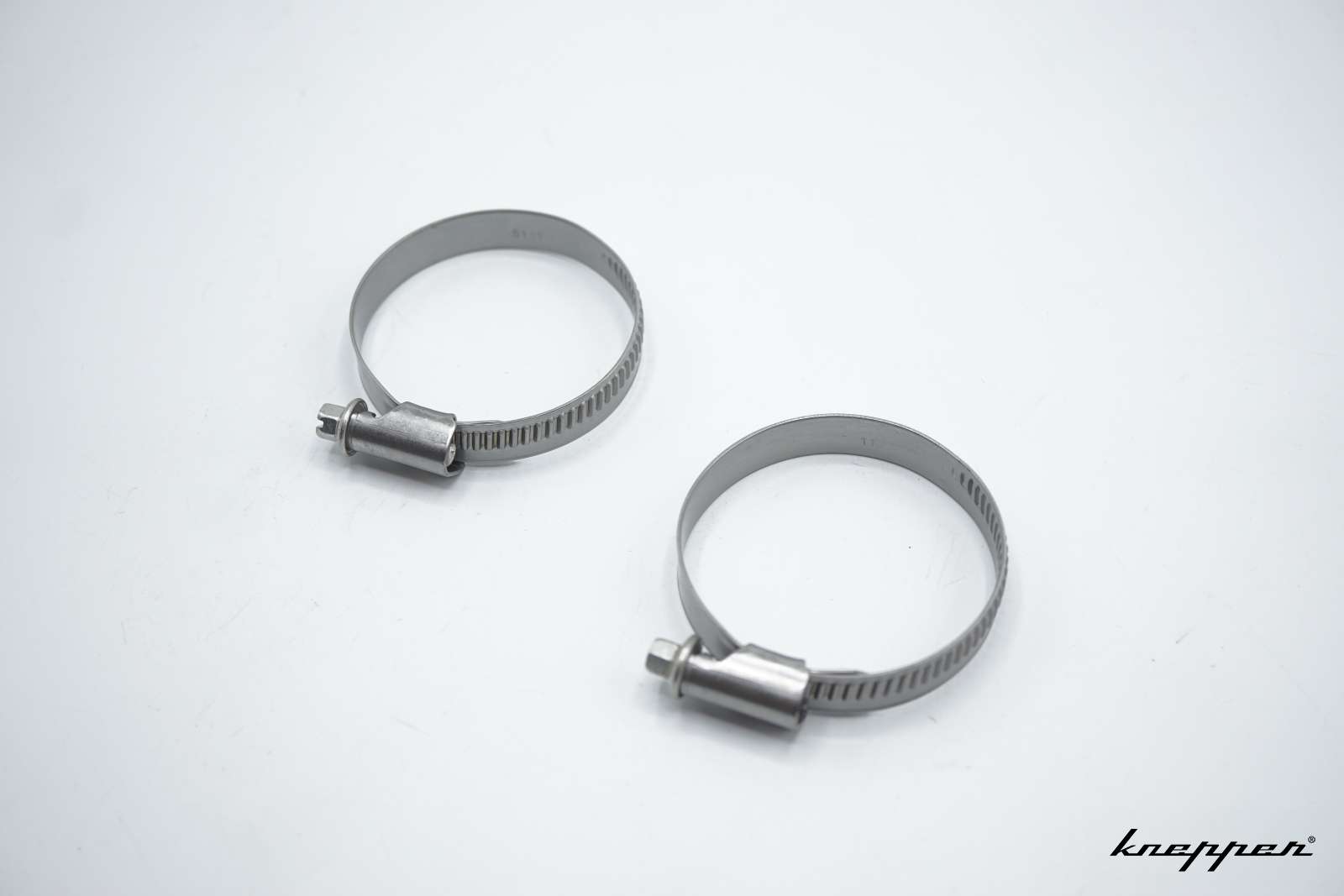 VW Käfer Edelstahlschelle für Tankeinfüllstutzen, 40 - 60mm, Paar