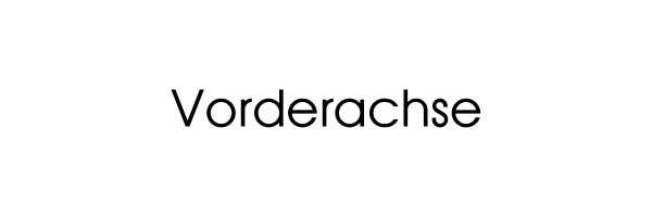 Vorderachse