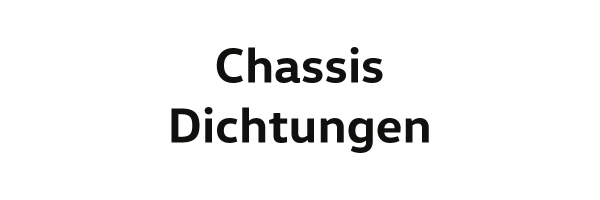 Chassis Dichtungen