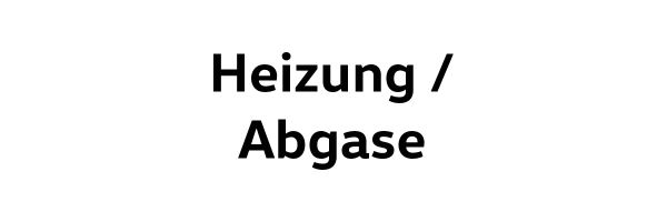 Heizung/Abgase