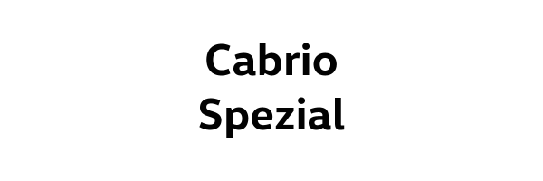 Cabrio - Spezial