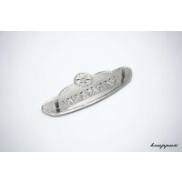 VW Käfer Cabrio Karmann Emblem am Seitenteil, ab Bj. 08/60