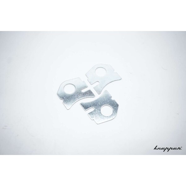 VW Käfer 1302 / 1303 Sicherungsblech für Traggelenkbefestigung, bis Bj. 08/73, Set