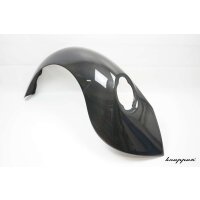 VW Käfer Kotflügel 3cm Innenverbreitert, Carbon Klarlack, hinten, Fahrerseite, große Rückleuchte