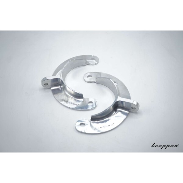 VW Käfer 1302 / 1303 Alu Halter für Domstrebe, Paar