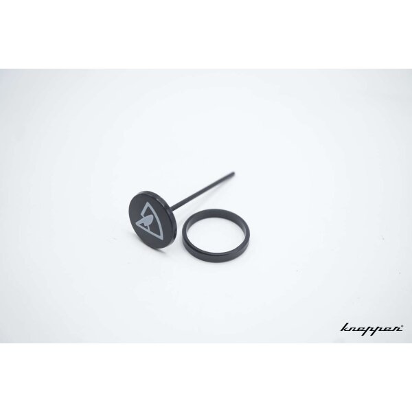 VW Käfer Deckel mit Ring für Wischerschalterknopf, ungepolstertes Armaturenbrett, nicht 1303
