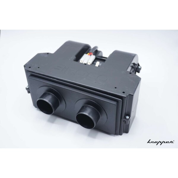 Kühlwasserheizung, 12V, mit 45mm Anschlüssen