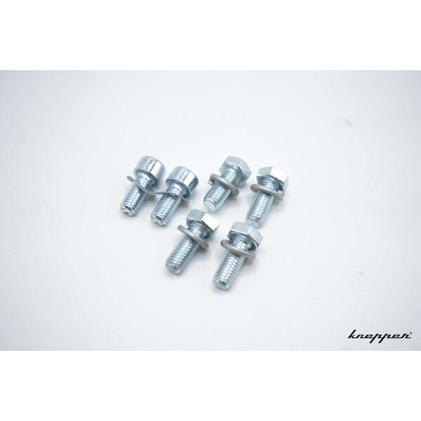 VW Käfer 1303 Cabrio Schraubenset für  Befestigung vom Verdeck